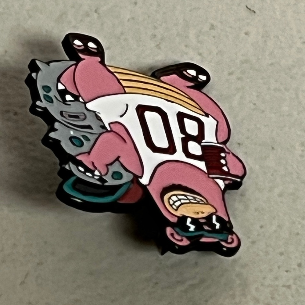 Slowbro 420 Pokemon Enamel Pin Pins Brooch Jersey Sports Streetwear New Era Hats - Picture 4 of 9